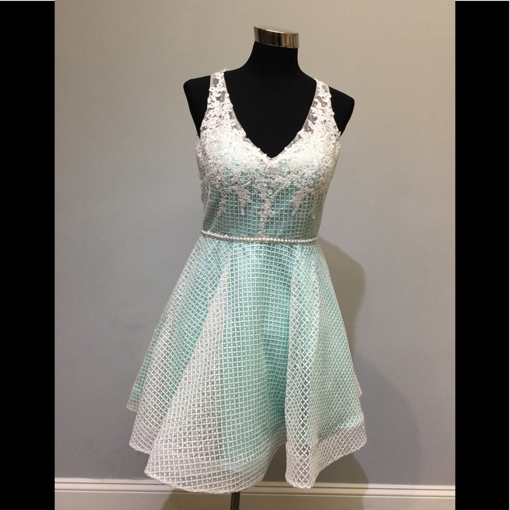 Elegant short dress style 27113